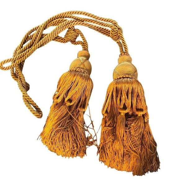 Moroccan Boho Style Drapery Tassels Braided Sconce Decor Versatile Decorating X2 - Picture 1 of 5